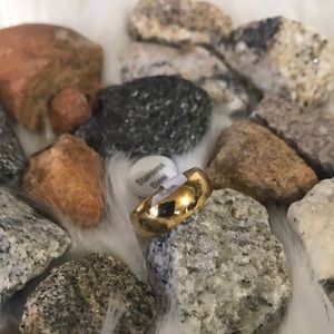 Gold Stainless Steel Ring